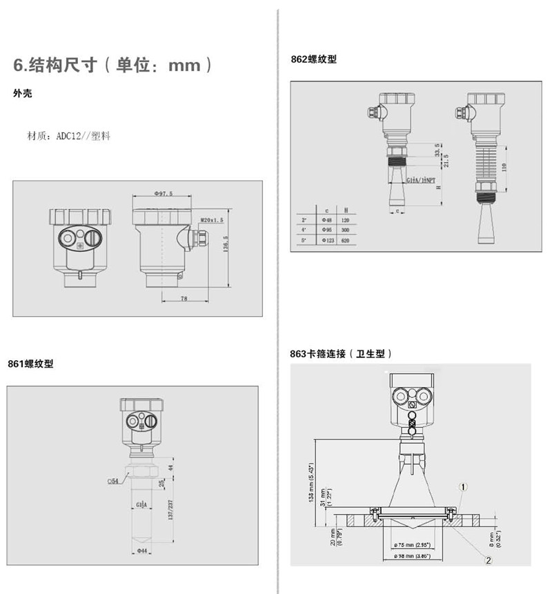  東義焦化 - 26GHZ雷達(dá)物位計(jì)(圖17)