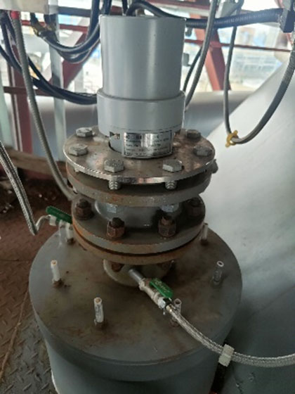 利馬克高溫雷達(dá)、高溫開關(guān)、化工公司工況案例(圖2)