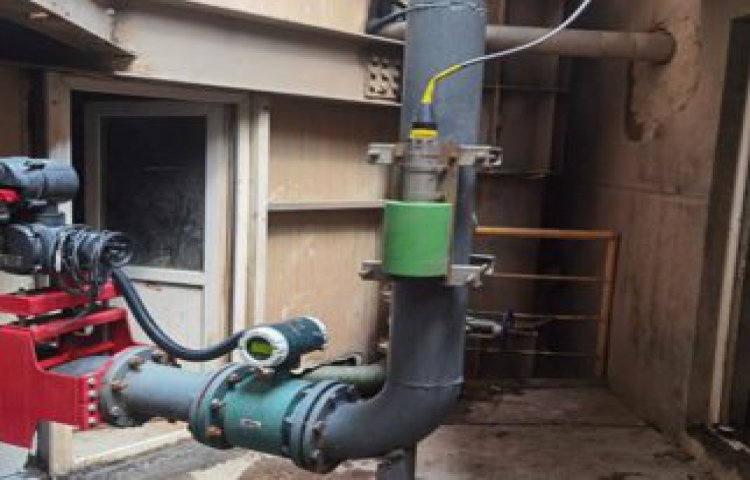 Na-22放射性儀表攪拌倉(cāng)進(jìn)沙管道密度測(cè)量案例